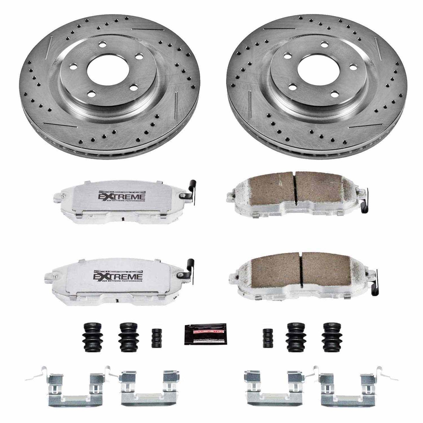 PowerStop Power Stop 11-17 Nissan Juke Front Z26 Street Warrior Brake Kit K6094-26