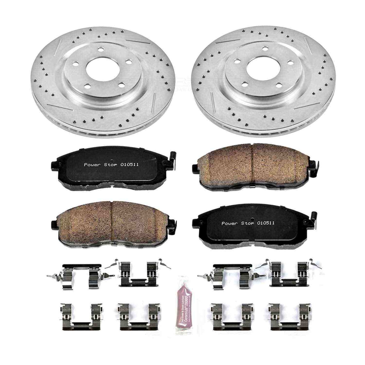 PowerStop Power Stop 11-17 Nissan Juke Front Z23 Evolution Sport Brake Kit K6094