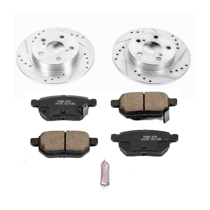 PowerStop Power Stop 11-16 Scion tC Rear Z23 Evolution Sport Brake Kit K6097