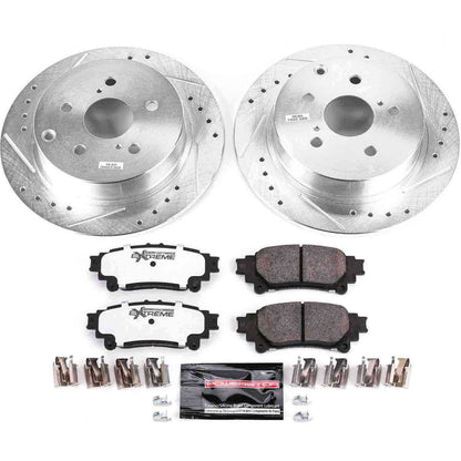 PowerStop Power Stop 16-18 Toyota Mirai Rear Z36 Truck & Tow Brake Kit K6099-36