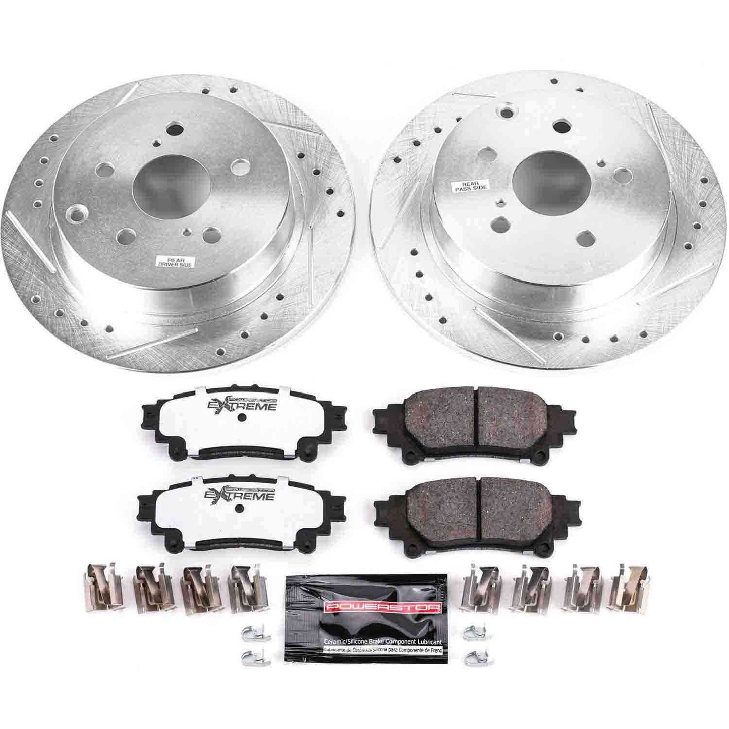 PowerStop Power Stop 16-18 Toyota Mirai Rear Z36 Truck & Tow Brake Kit K6099-36