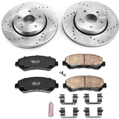 PowerStop Power Stop 10-13 Suzuki Kizashi Front Z23 Evolution Sport Brake Kit K6102