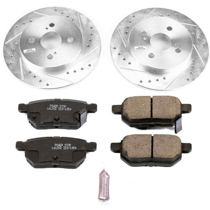PowerStop Power Stop 12-18 Toyota Yaris Rear Z23 Evolution Sport Brake Kit K6106