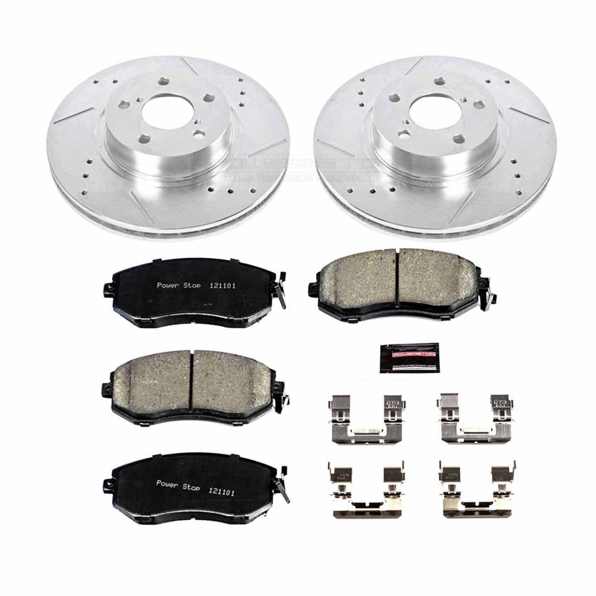 PowerStop Power Stop 13-16 Subaru BRZ Front Z23 Evolution Sport Brake Kit K6111