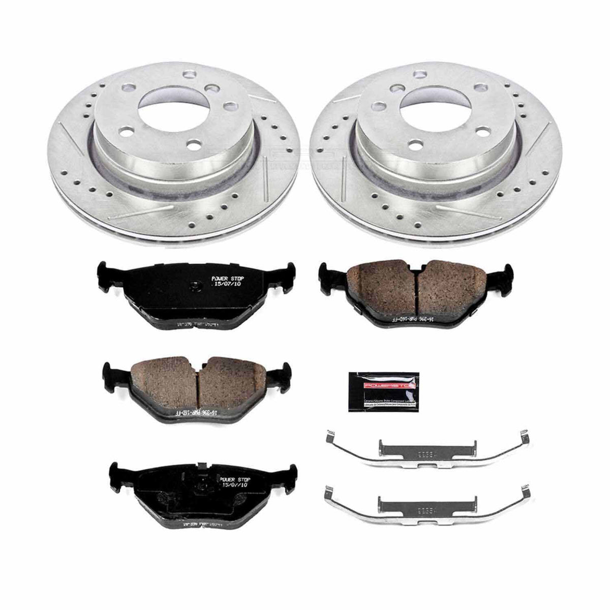 PowerStop Power Stop 2000 BMW 323Ci Rear Z23 Evolution Sport Brake Kit K613