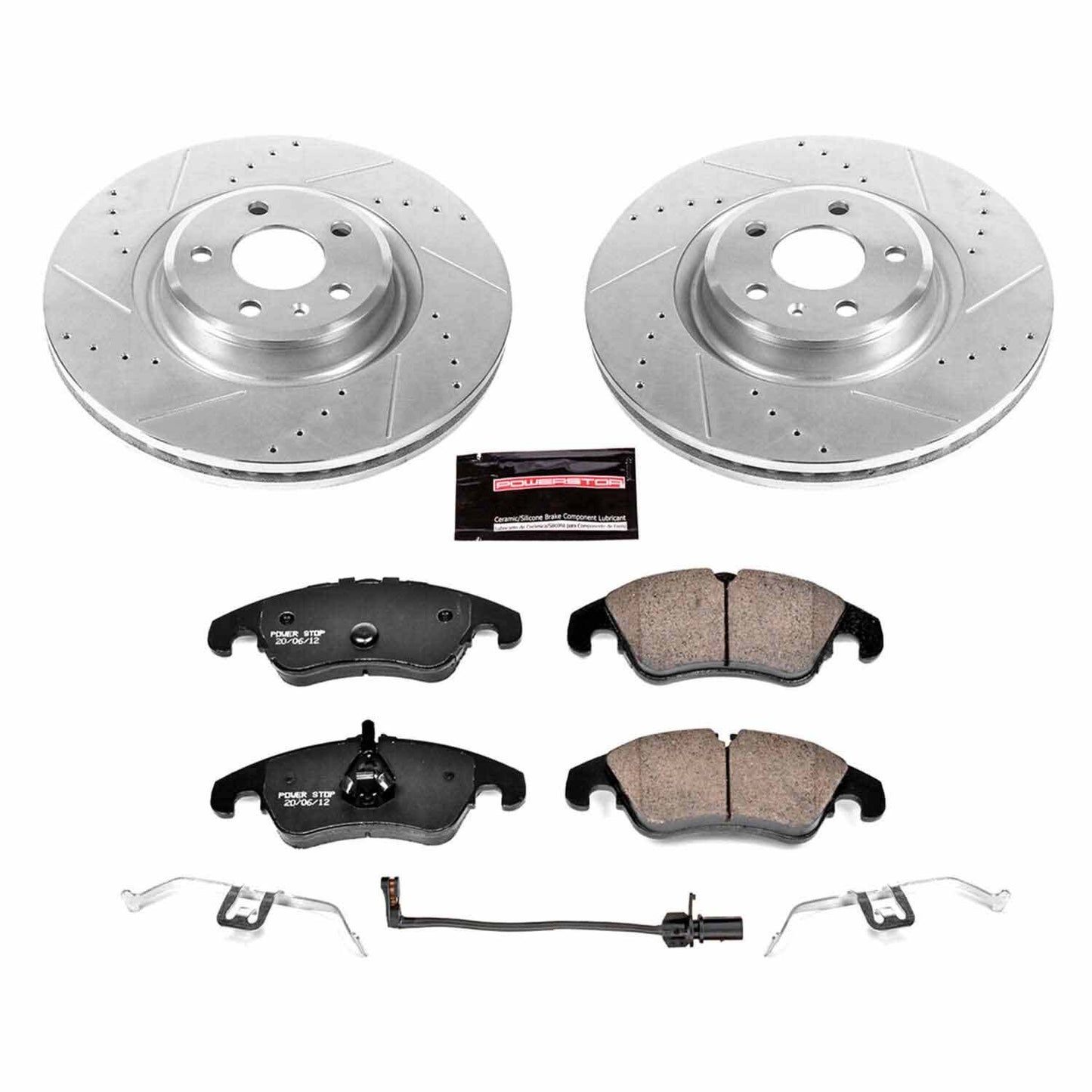 PowerStop Power Stop 14-18 Audi A6 Front Z23 Evolution Sport Brake Kit K6140