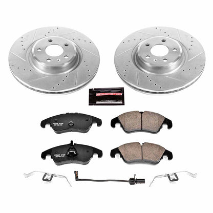 PowerStop Power Stop 14-18 Audi A6 Front Z23 Evolution Sport Brake Kit K6140