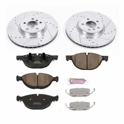 PowerStop Power Stop 08-10 BMW X6 Front Z23 Evolution Sport Brake Kit K6144