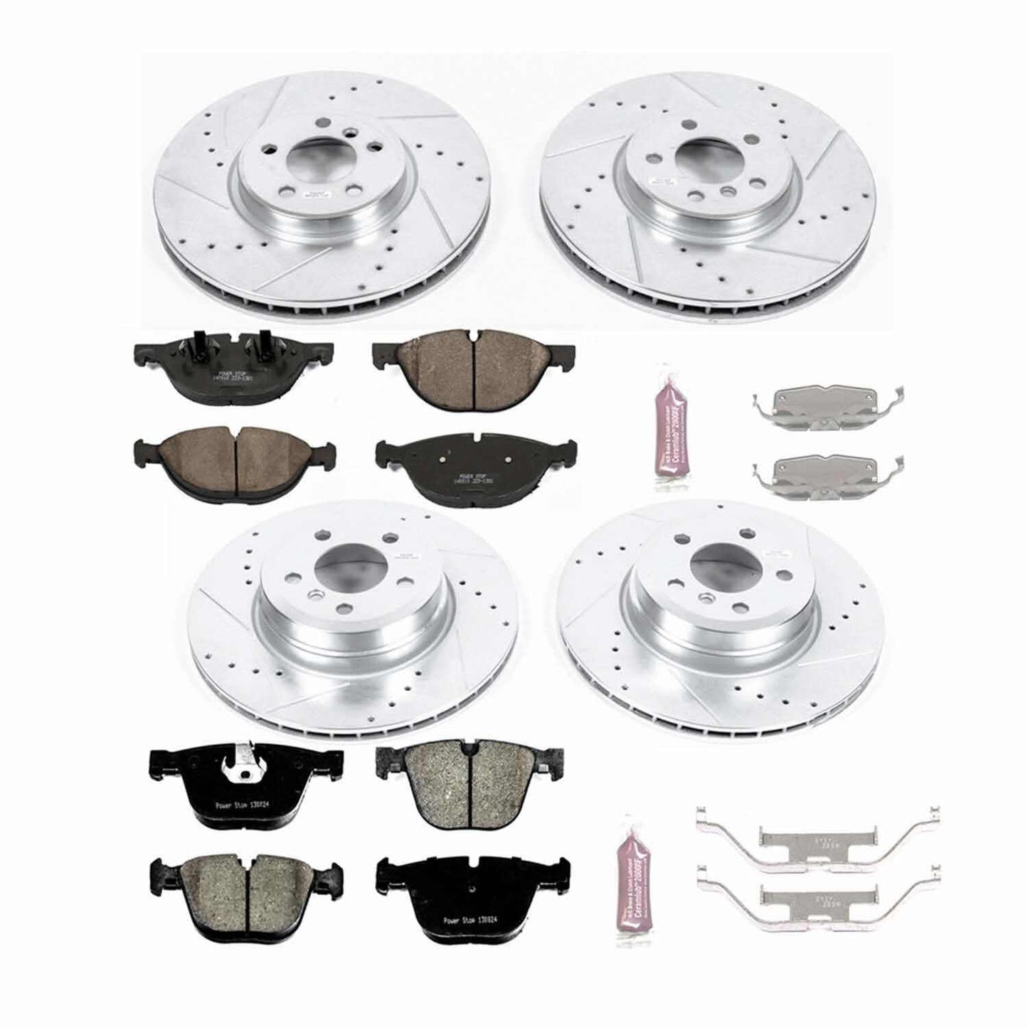 PowerStop Power Stop 08-10 BMW X6 Front & Rear Z23 Evolution Sport Brake Kit K6145