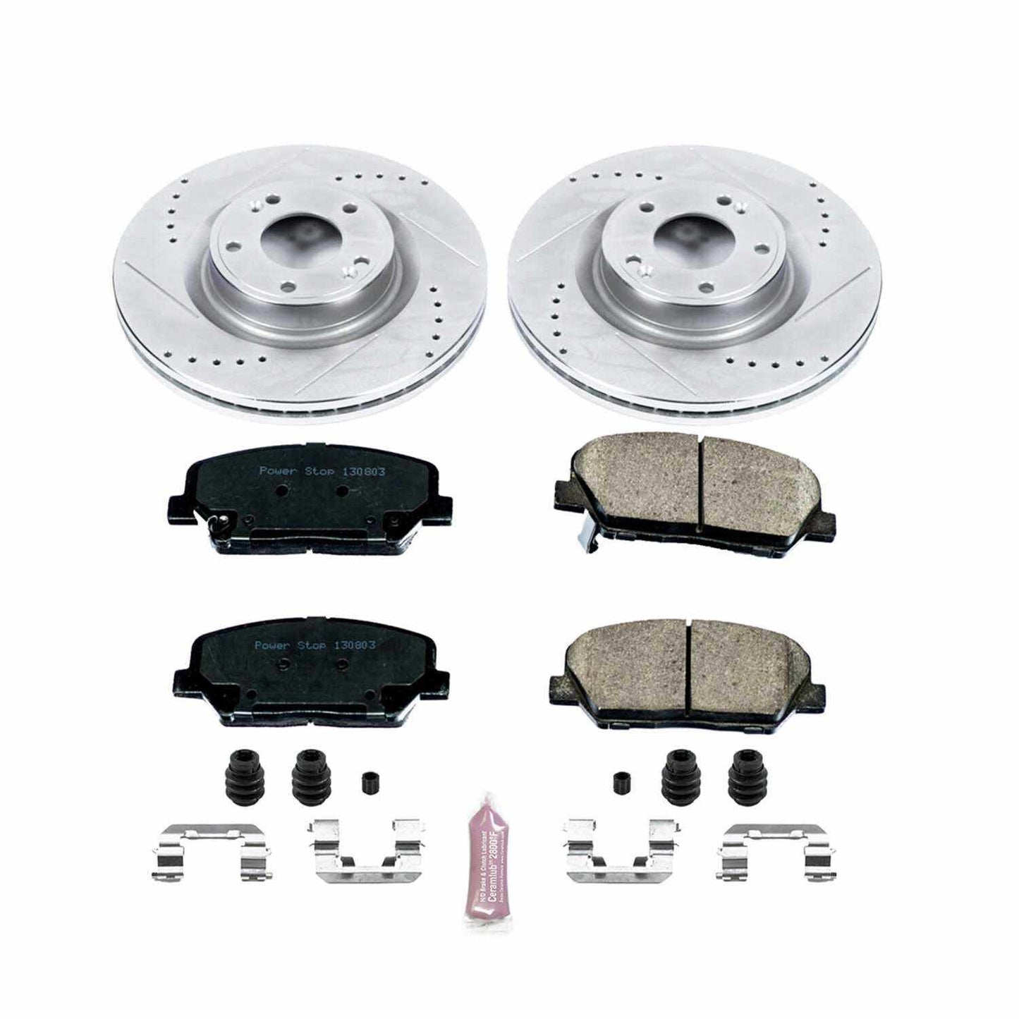PowerStop Power Stop 10-16 Hyundai Genesis Coupe Front Z23 Evolution Sport Brake Kit K6169