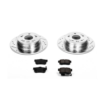 PowerStop Power Stop 02-04 Honda CR-V Rear Z23 Evolution Sport Brake Kit K6172