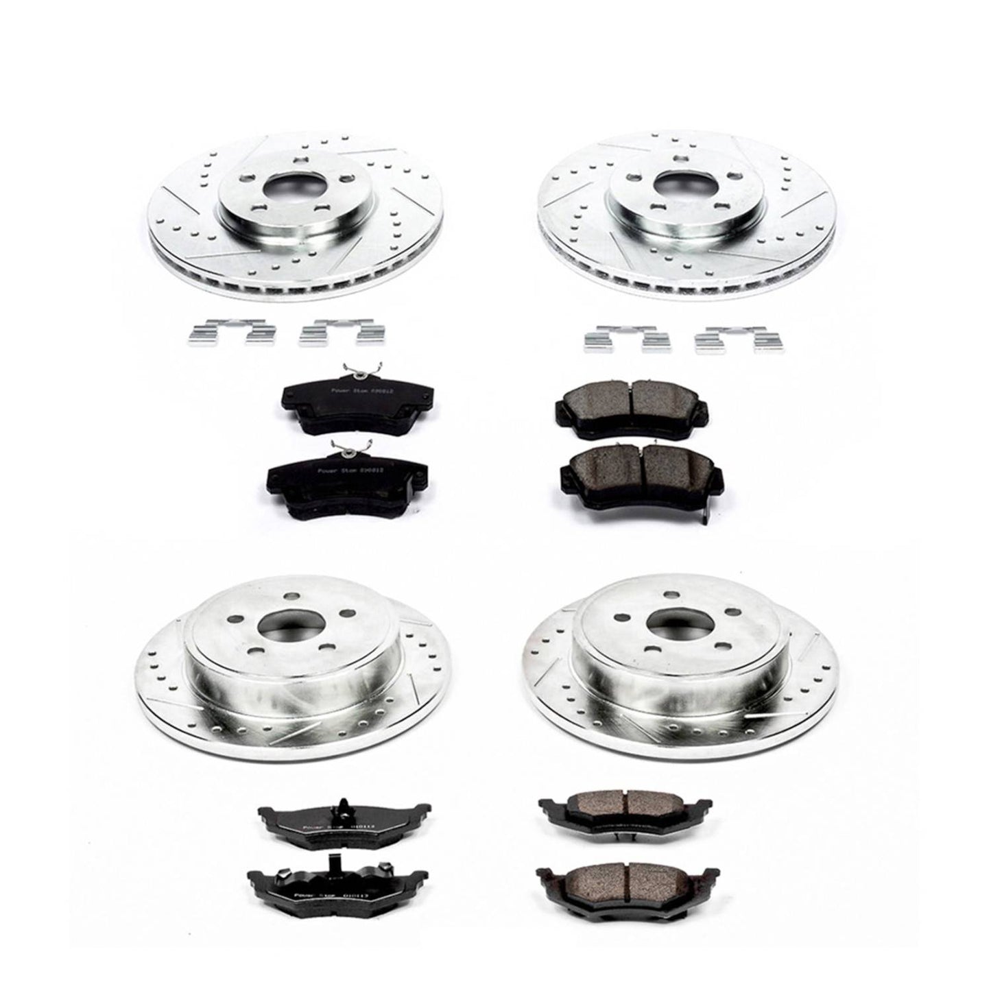 PowerStop Power Stop 2010 Chrysler PT Cruiser Front & Rear Z23 Evolution Sport Brake Kit K6180