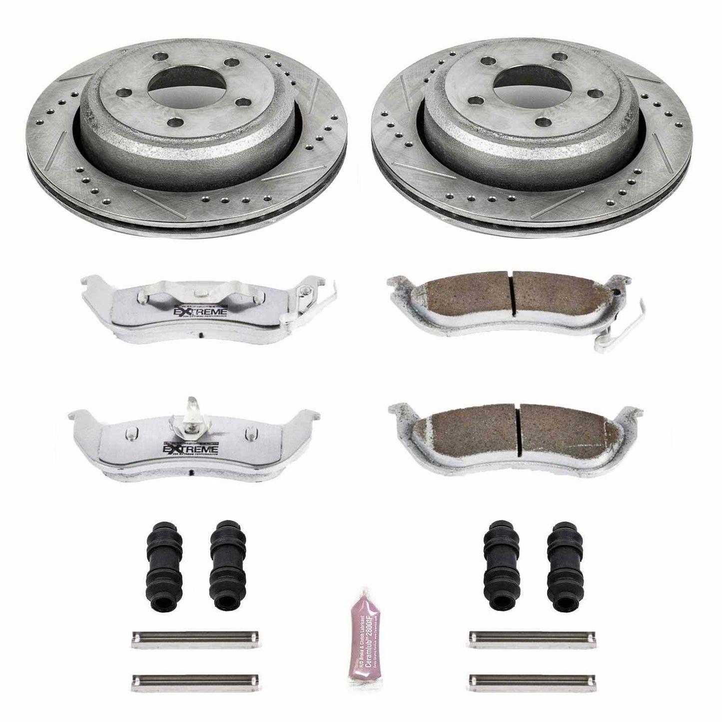PowerStop Power Stop 10-11 Ford Ranger Rear Z26 Street Warrior Brake Kit K6181-26