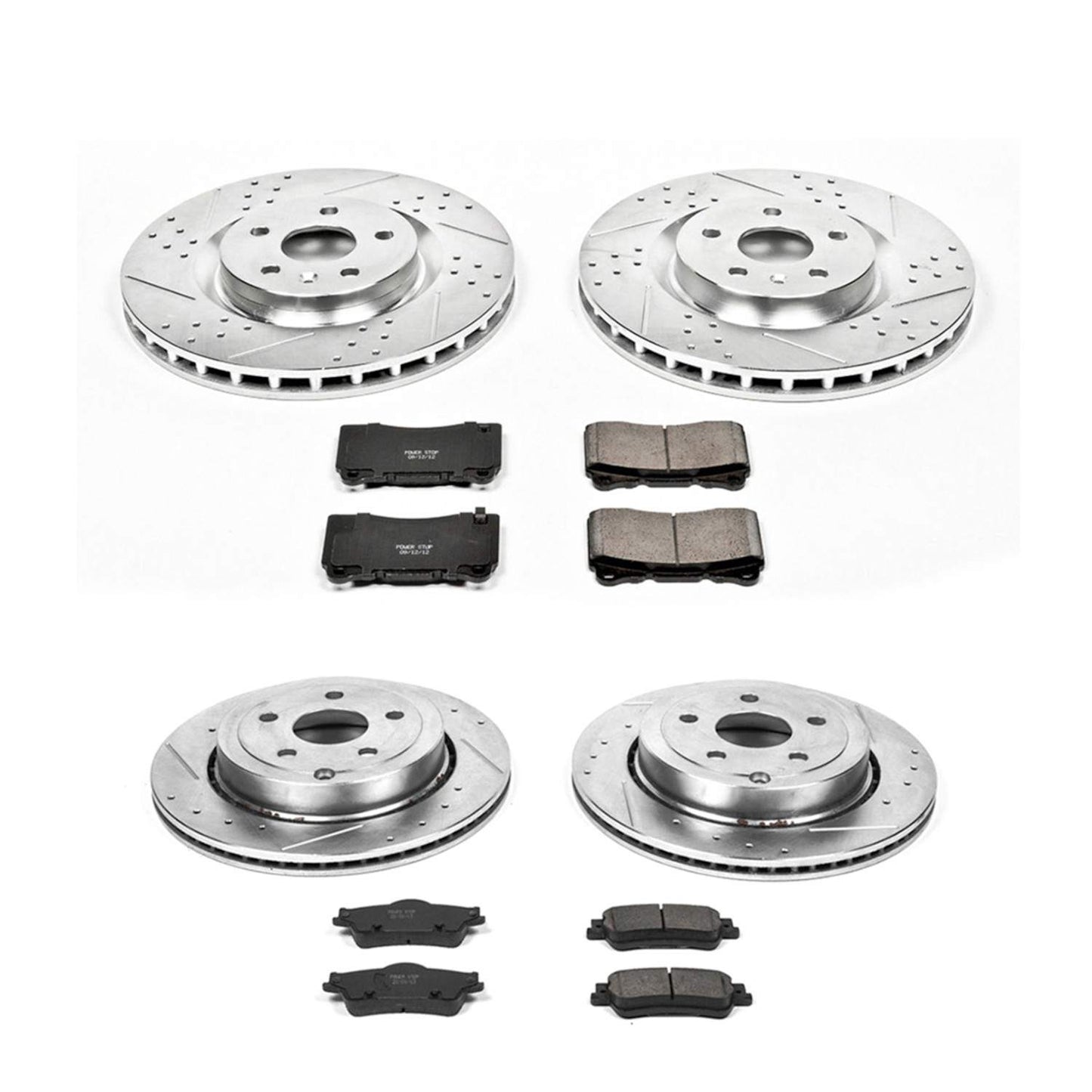 PowerStop Power Stop 2009 Pontiac G8 Front & Rear Z23 Evolution Sport Brake Kit K6187
