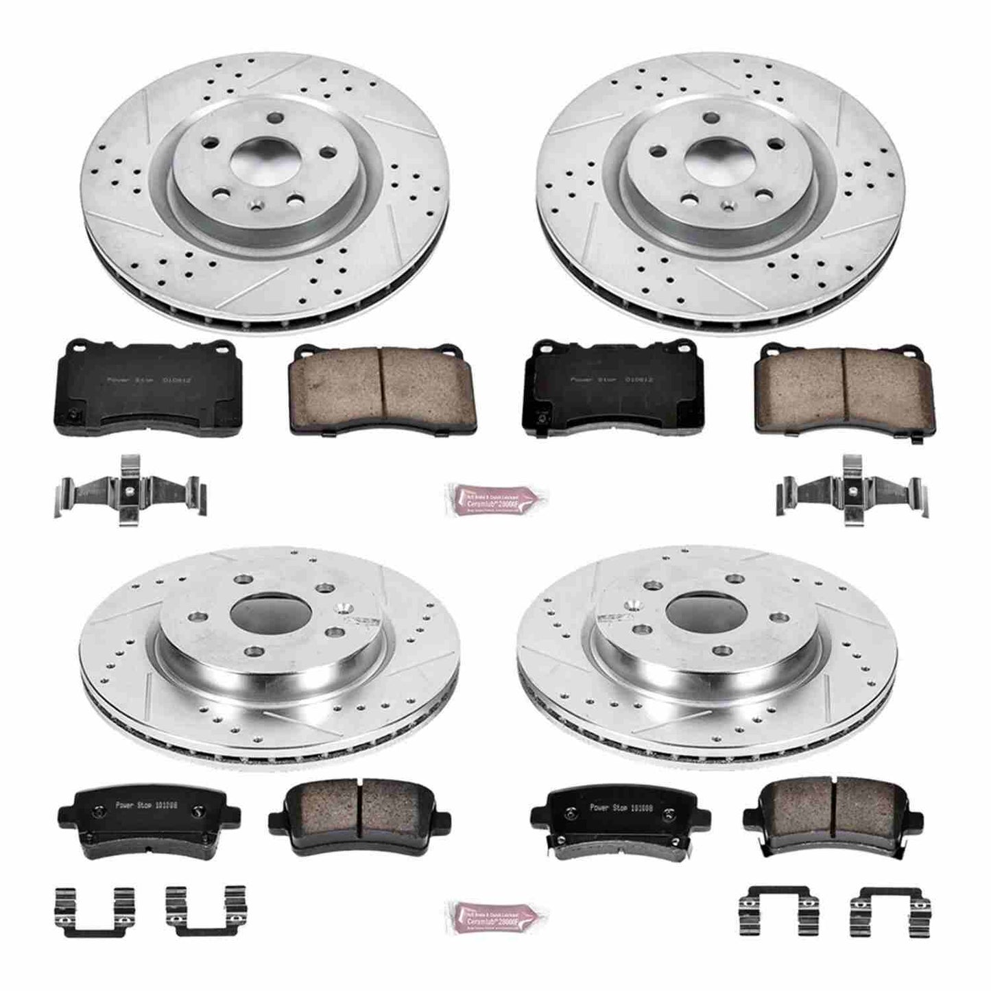 PowerStop Power Stop 12-13 Buick Regal Front & Rear Z23 Evolution Sport Brake Kit K6188