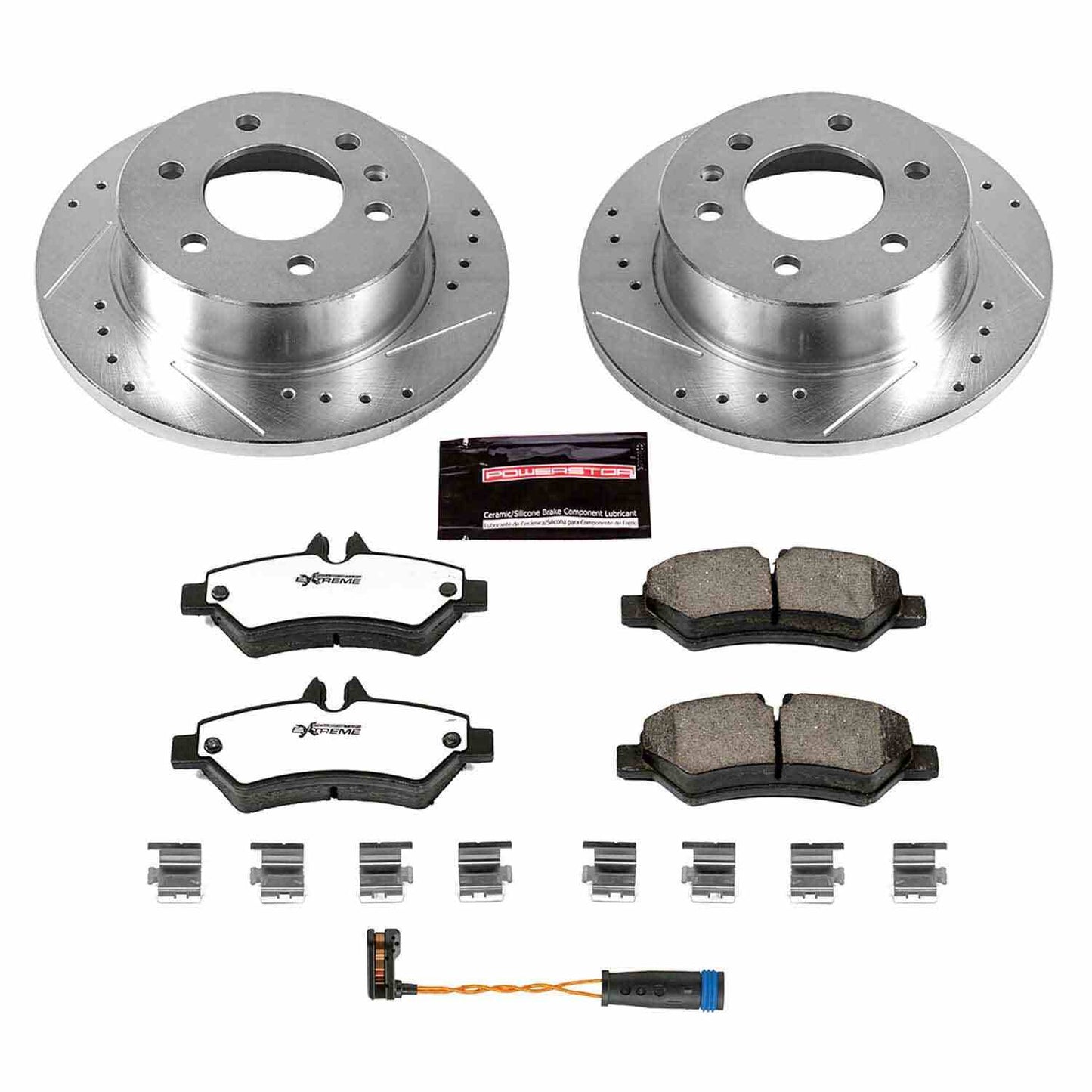 PowerStop Power Stop 07-09 Dodge Sprinter 3500 Rear Z36 Truck & Tow Brake Kit K6198-36