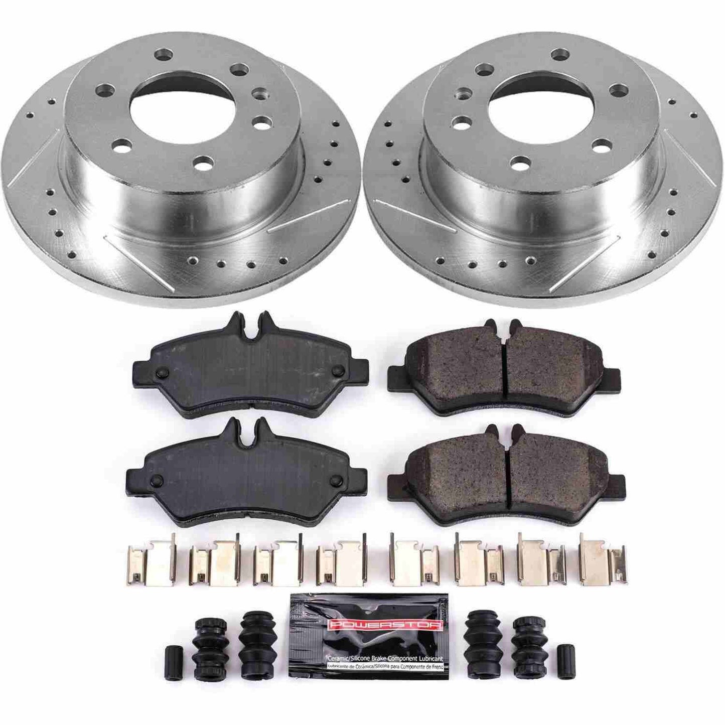 PowerStop Power Stop 07-09 Dodge Sprinter 3500 Rear Z23 Evolution Sport Brake Kit K6198