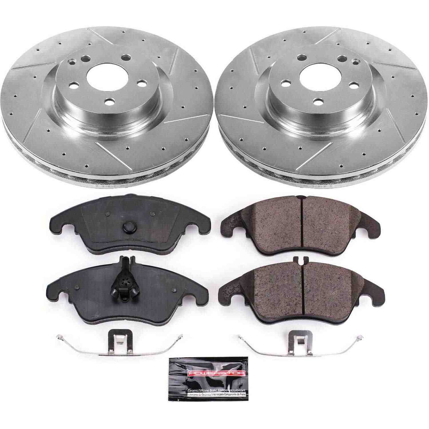 PowerStop Power Stop 12-15 Mercedes-Benz C250 Front Z23 Evolution Sport Brake Kit K6207