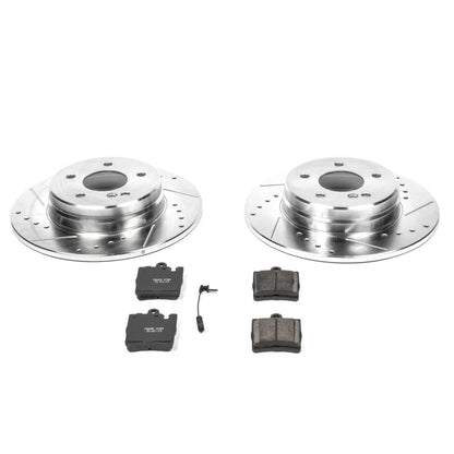 PowerStop Power Stop 03-05 Mercedes-Benz C240 Rear Z23 Evolution Sport Brake Kit K620