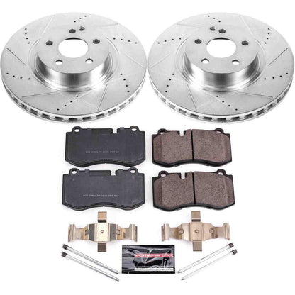 PowerStop Power Stop 07-08 Mercedes-Benz CL550 Front Z23 Evolution Sport Brake Kit K6231