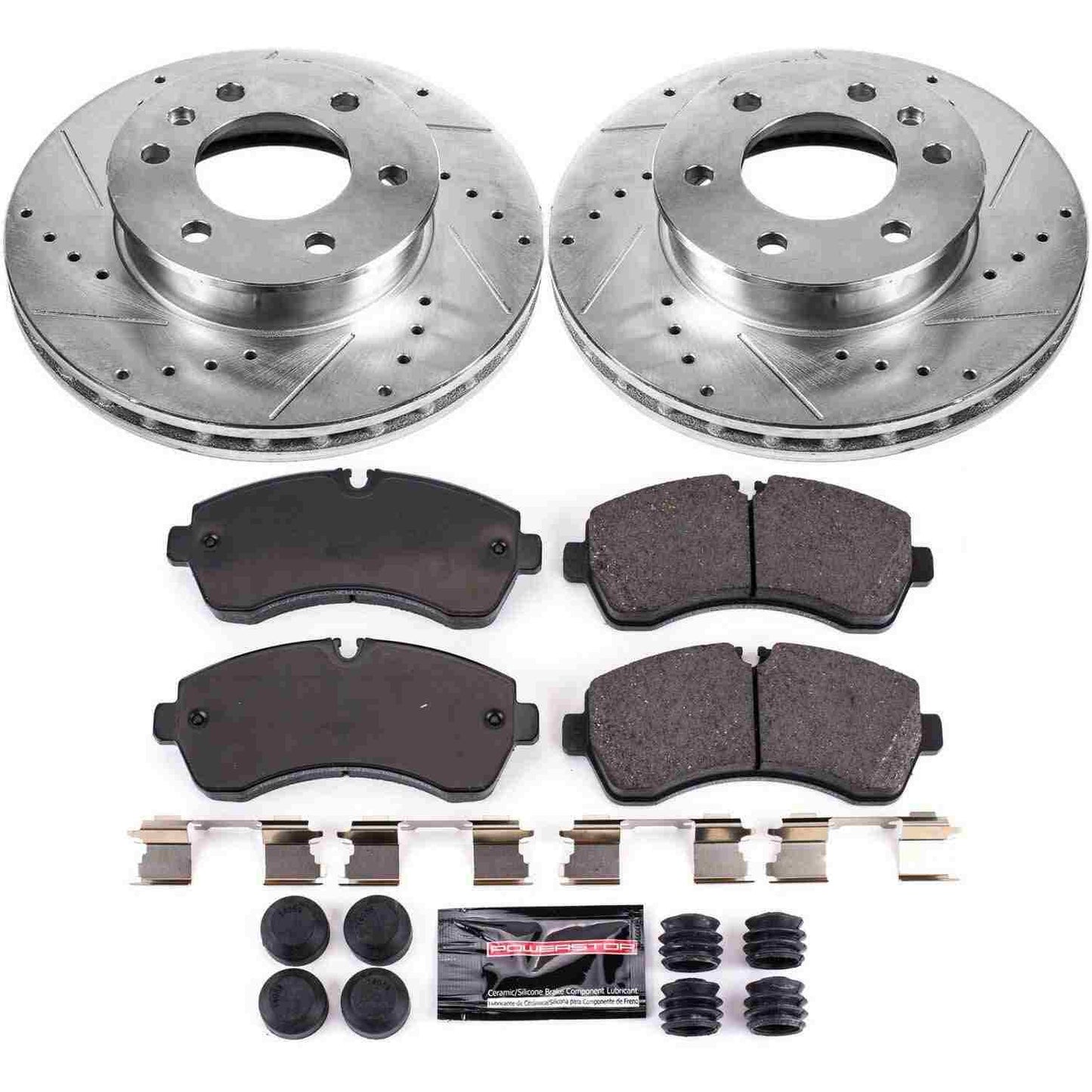 PowerStop Power Stop 07-09 Dodge Sprinter 3500 Front Z23 Evolution Sport Brake Kit K6234