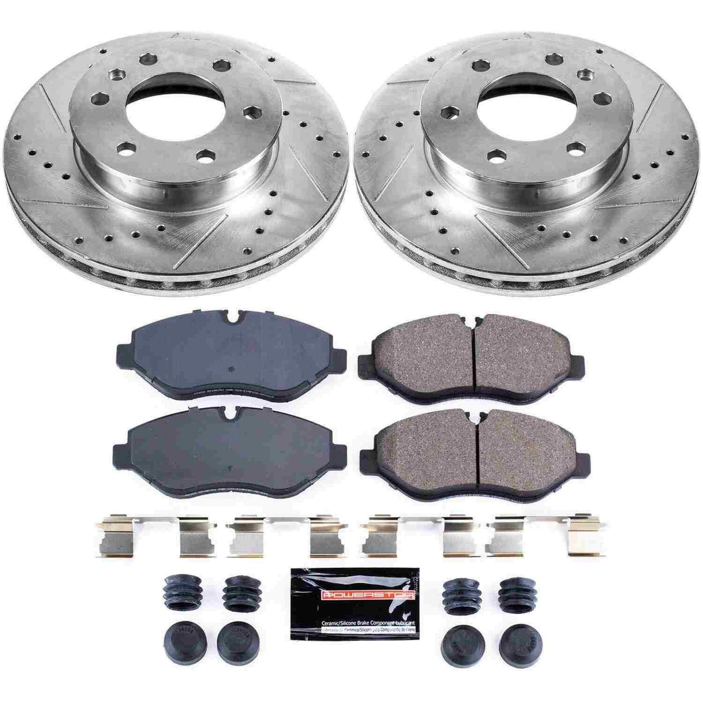 PowerStop Power Stop 07-09 Dodge Sprinter 2500 Front Z23 Evolution Sport Brake Kit K6236