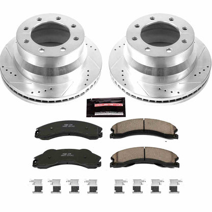 PowerStop Power Stop 09-19 Chevrolet Express 3500 Rear Z23 Evolution Sport Brake Kit K6257