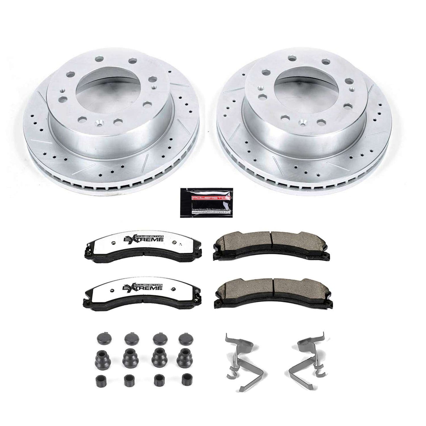 PowerStop Power Stop 12-19 Chevrolet Silverado 2500 HD Front Z36 Truck & Tow Brake Kit K6258-36