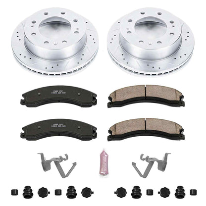 PowerStop Power Stop 12-19 Chevrolet Silverado 2500 HD Front Z23 Evolution Sport Brake Kit K6258