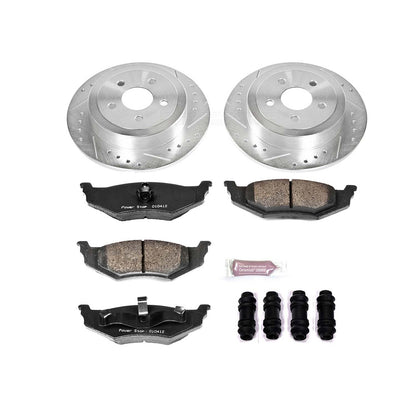 PowerStop Power Stop 95-00 Chrysler Cirrus Rear Z23 Evolution Sport Brake Kit K6266