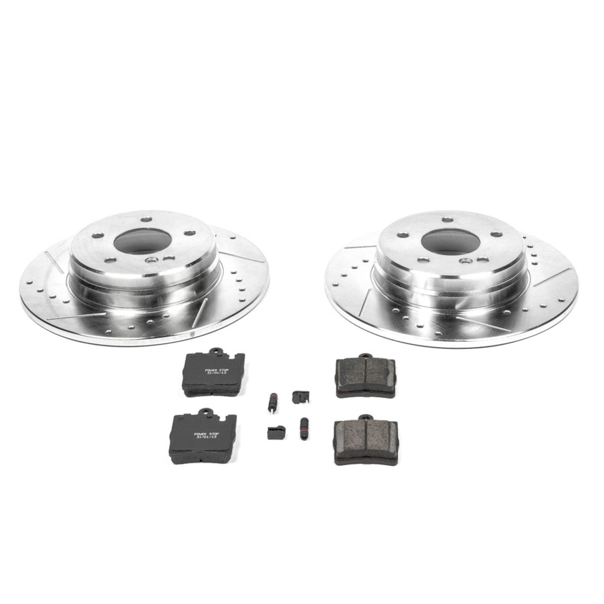 PowerStop Power Stop 01-02 Mercedes-Benz E430 Rear Z23 Evolution Sport Brake Kit K627