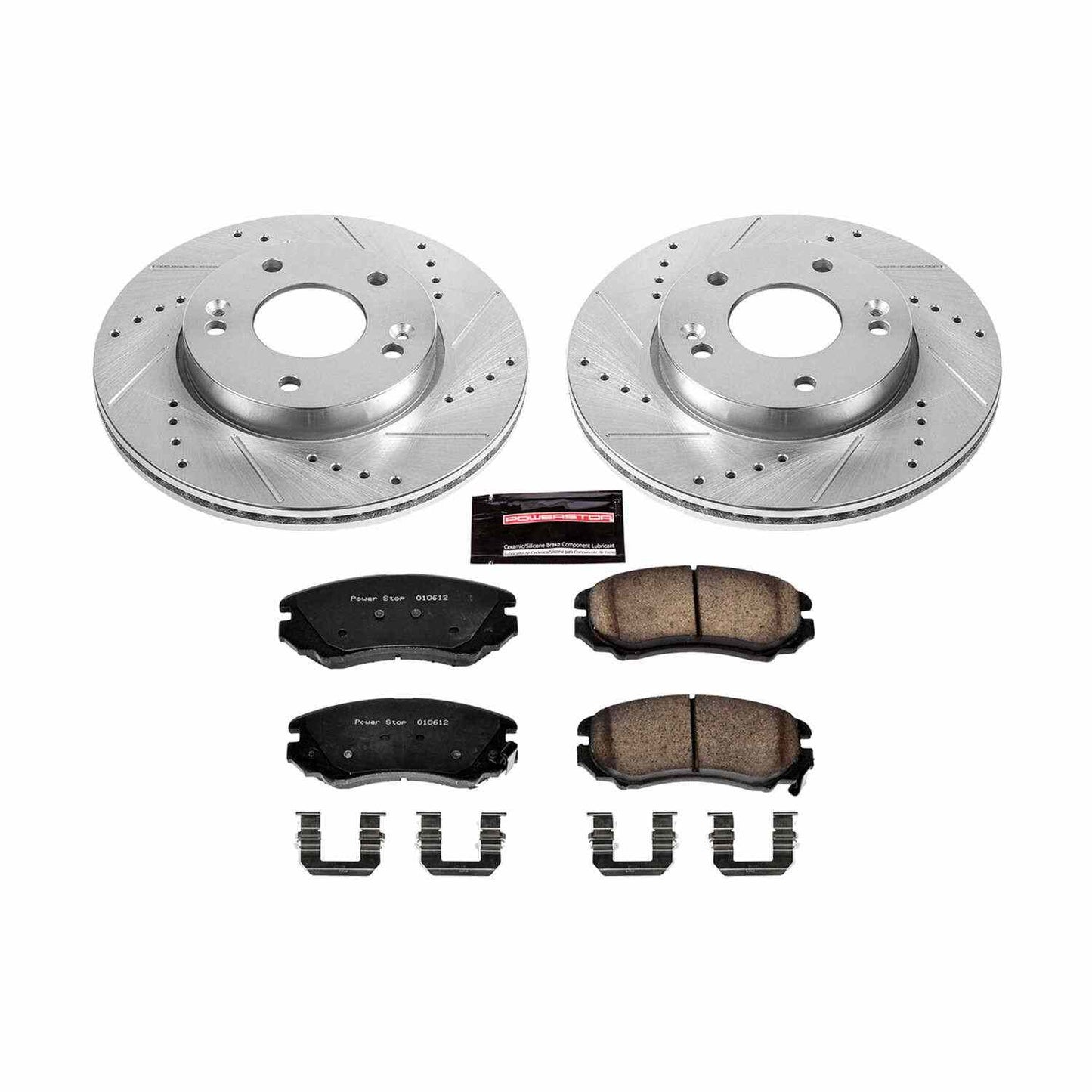 PowerStop Power Stop 10-11 Kia Soul Front Z23 Evolution Sport Brake Kit K6309