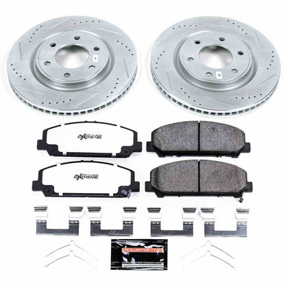 PowerStop Power Stop 11-13 Infiniti QX56 Front Z36 Truck & Tow Brake Kit K6321-36
