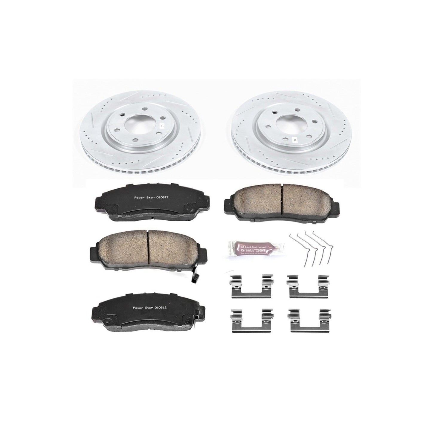 PowerStop Power Stop 11-13 Infiniti QX56 Front Z23 Evolution Sport Brake Kit K6321