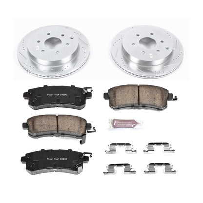 PowerStop Power Stop 11-13 Infiniti QX56 Rear Z23 Evolution Sport Brake Kit K6323