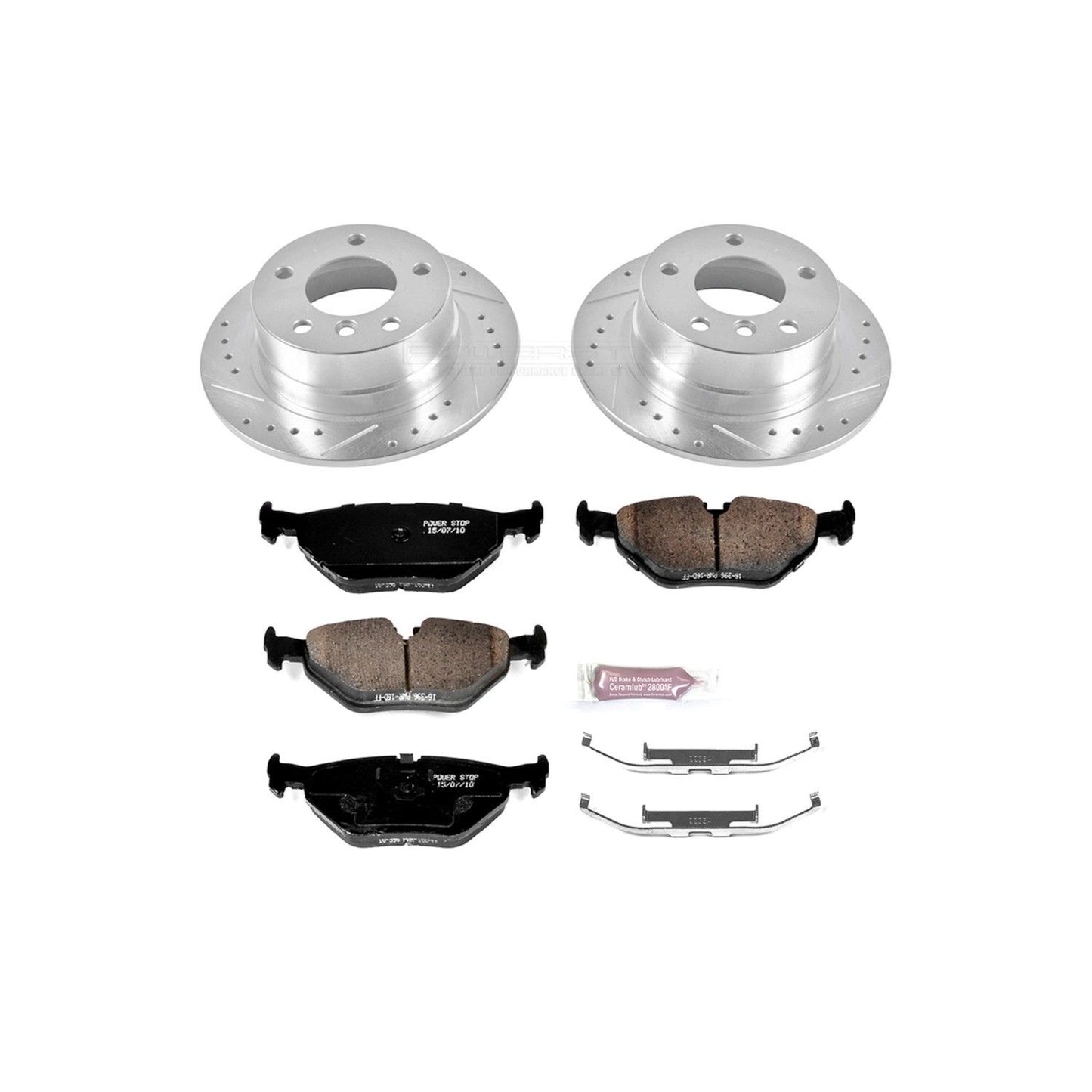 PowerStop Power Stop 96-02 BMW Z3 Rear Z23 Evolution Sport Brake Kit K633