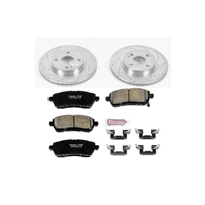 PowerStop Power Stop 11-14 Mazda 2 Front Z23 Evolution Sport Brake Kit K6344