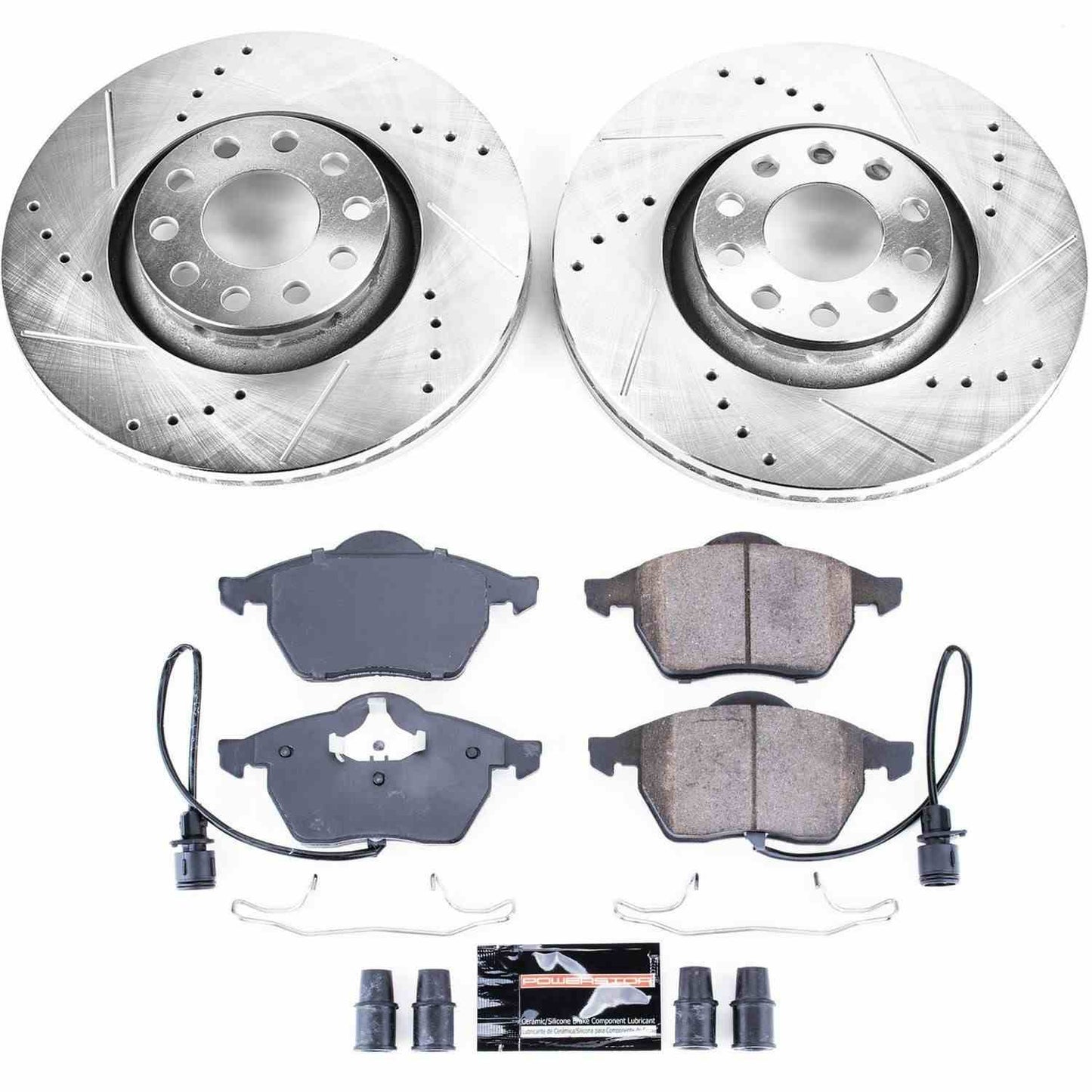PowerStop Power Stop 97-99 Audi A8 Front Z23 Evolution Sport Brake Kit K634
