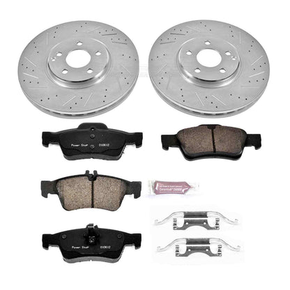 PowerStop Power Stop 15-17 Mercedes-Benz CLS400 Rear Z23 Evolution Sport Brake Kit K6359