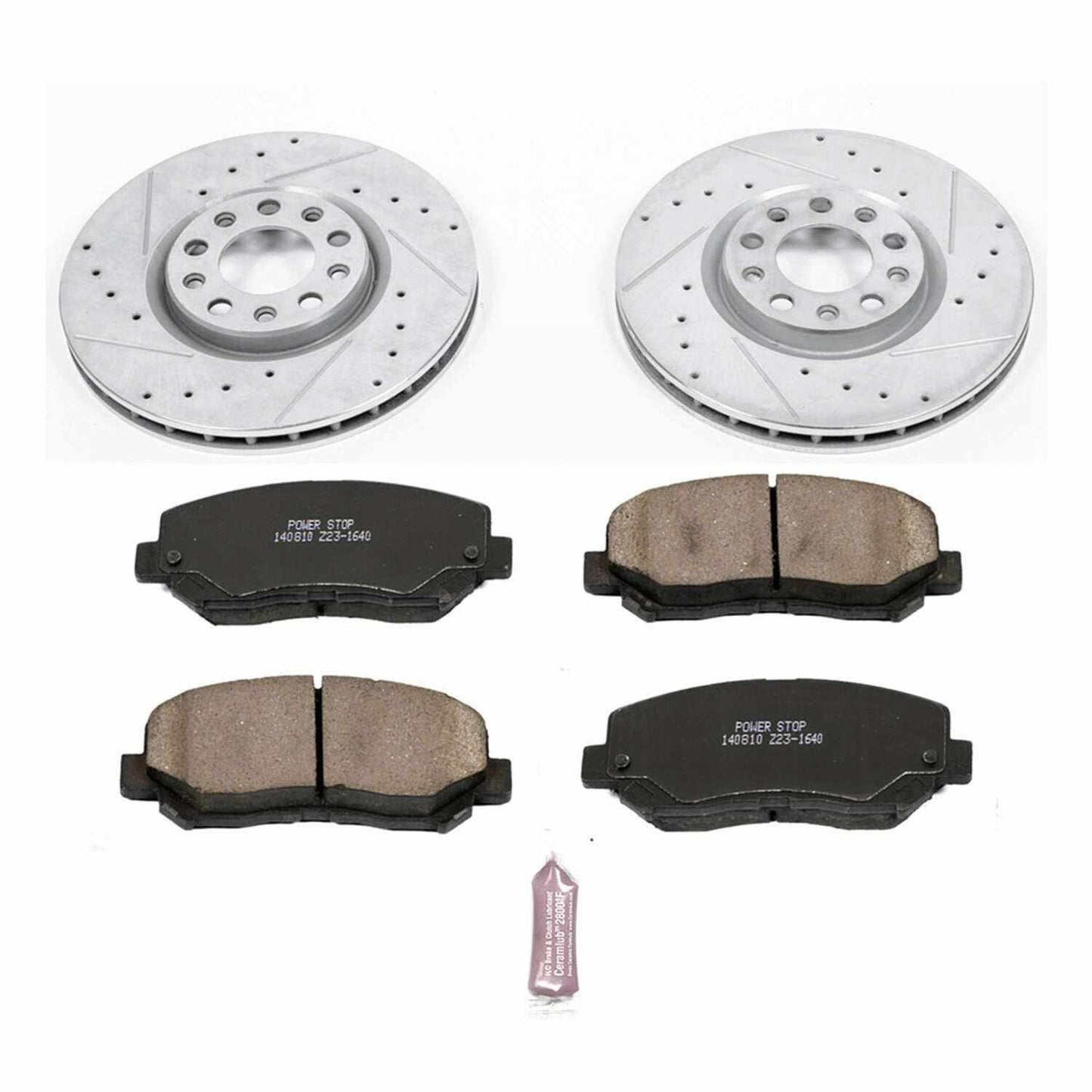 PowerStop Power Stop 15-17 Chrysler 200 Front Z23 Evolution Sport Brake Kit K6372