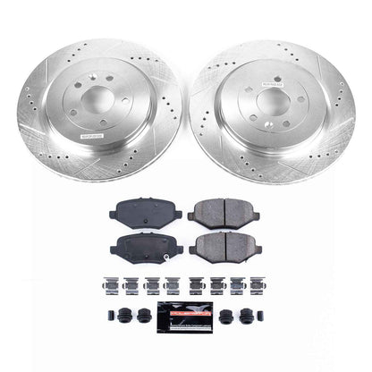 PowerStop Power Stop 13-19 Ford Explorer Rear Z23 Evolution Sport Brake Kit K6376
