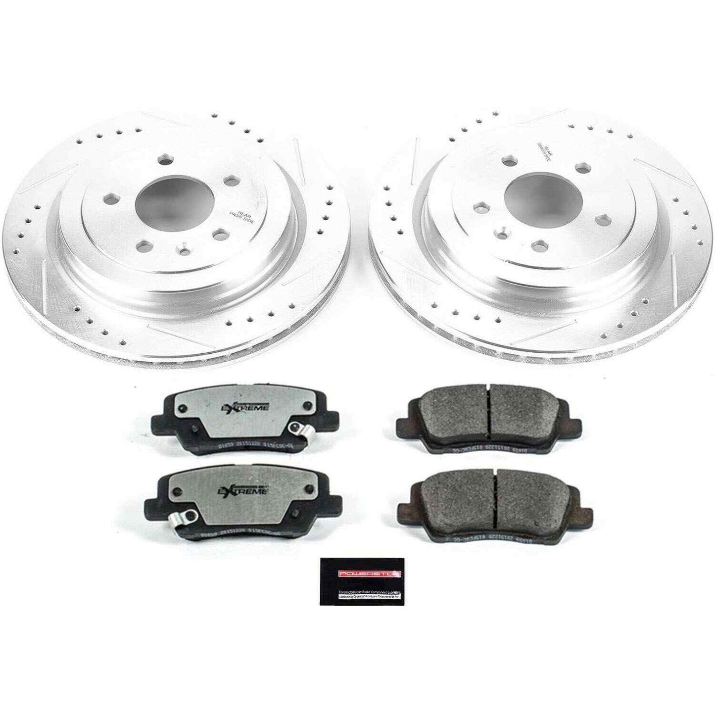 PowerStop Power Stop 13-15 Cadillac ATS Rear Z26 Street Warrior Brake Kit K6385-26