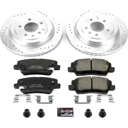 PowerStop Power Stop 13-15 Cadillac ATS Rear Z23 Evolution Sport Brake Kit K6385