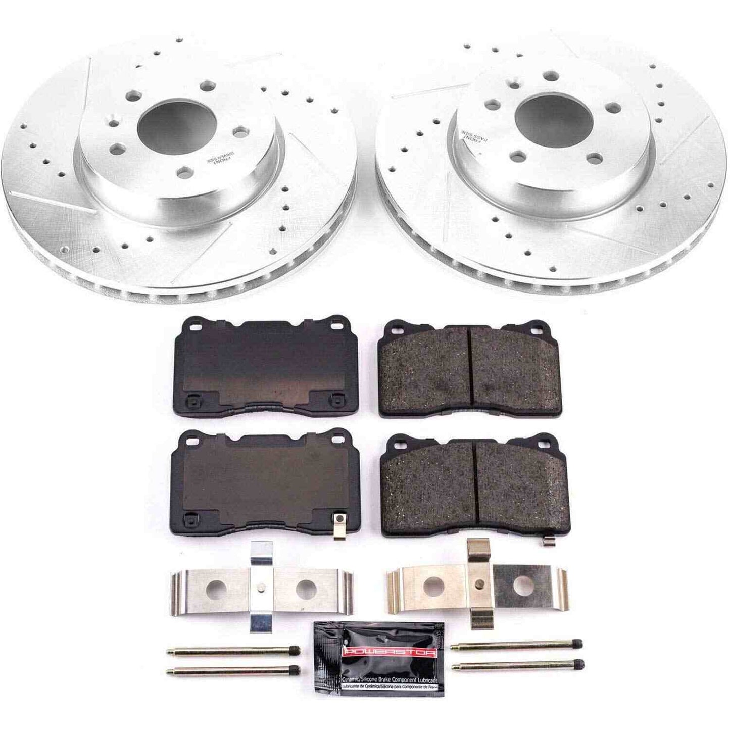 PowerStop Power Stop 13-18 Cadillac ATS Front Z23 Evolution Sport Brake Kit K6389