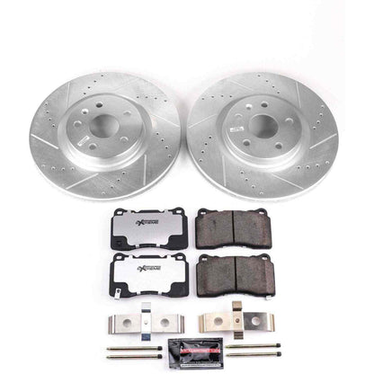 PowerStop Power Stop 14-17 Buick Regal Front Z26 Street Warrior Brake Kit K6391-26