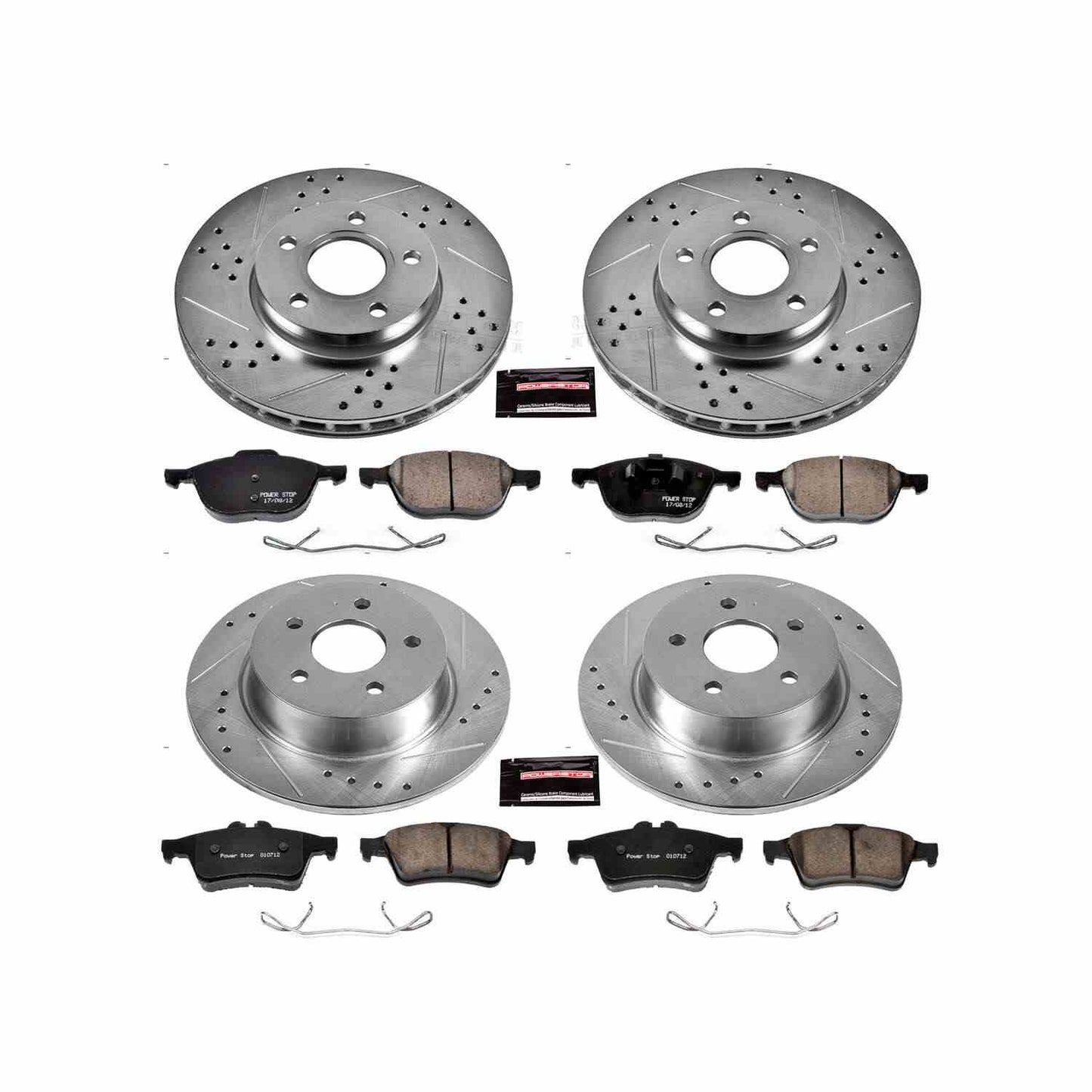 PowerStop Power Stop 13-18 Ford C-Max Front & Rear Z23 Evolution Sport Brake Kit K6397