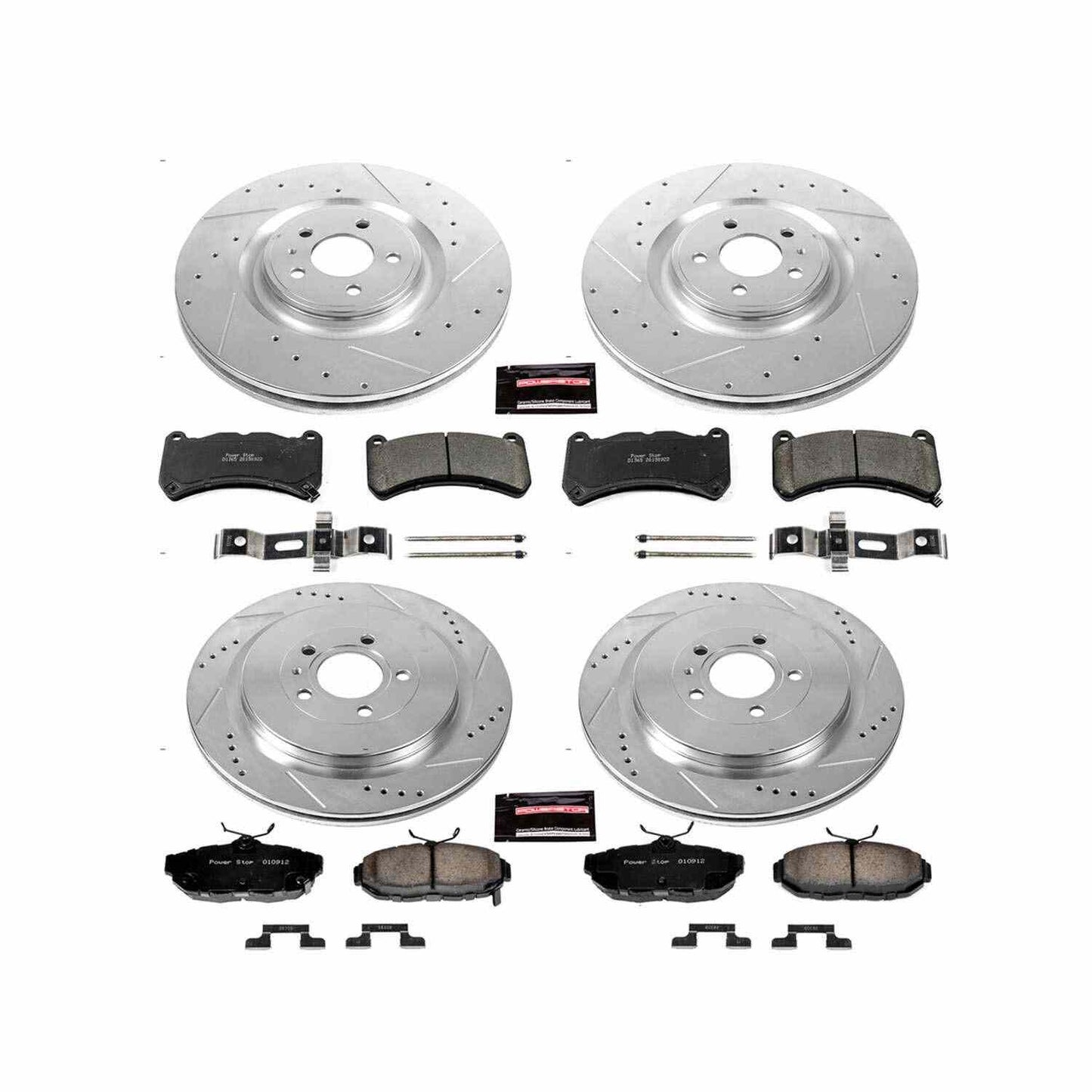 PowerStop Power Stop 13-14 Ford Mustang Front & Rear Z23 Evolution Sport Brake Kit K6401