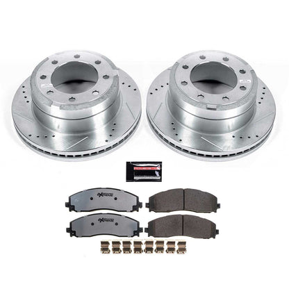 PowerStop Power Stop 12-19 Ford F-250 Super Duty Rear Z36 Truck & Tow Brake Kit K6407-36