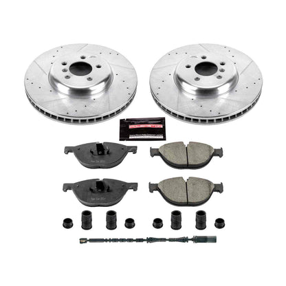 PowerStop Power Stop 10-15 BMW 550i GT Front Z23 Evolution Sport Brake Kit K6414