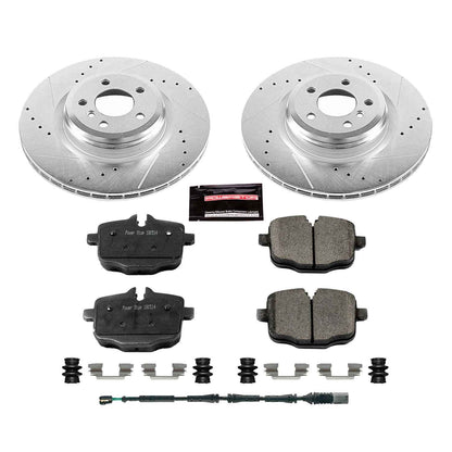 PowerStop Power Stop 10-15 BMW 550i GT Rear Z23 Evolution Sport Brake Kit K6416